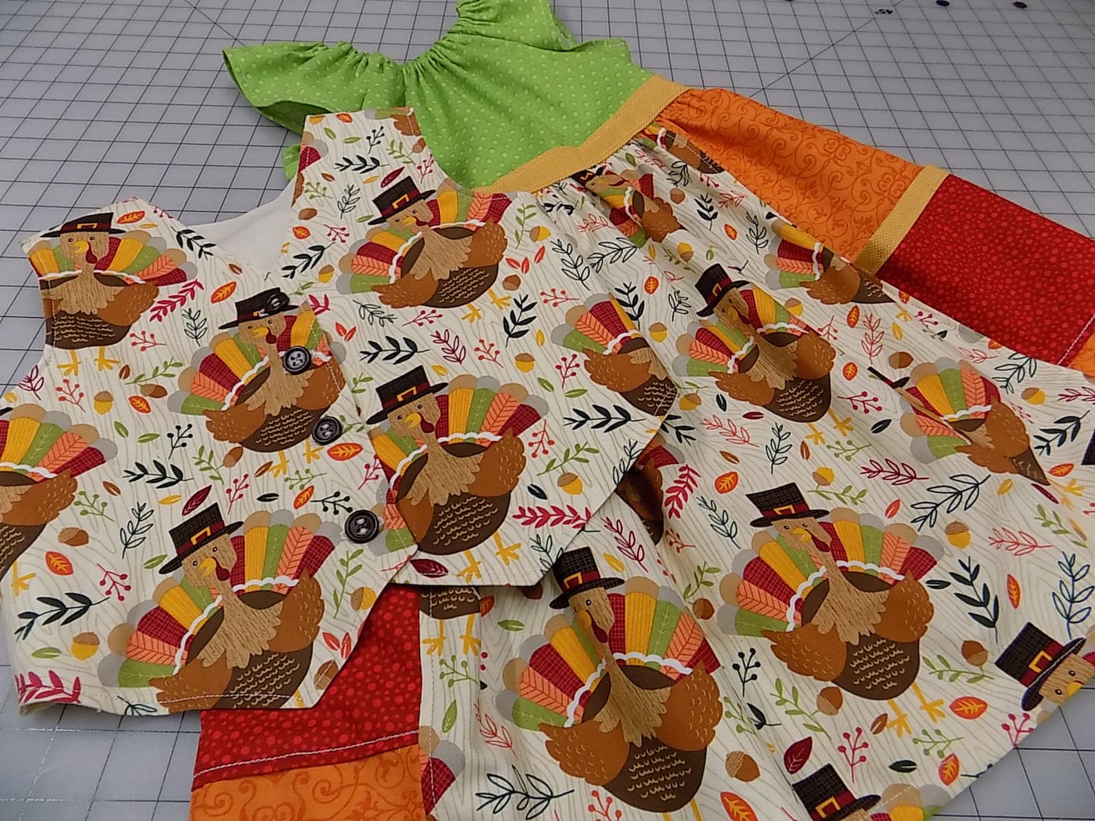 Boys Thanksgiving Vest Turkey Vest Fall Holiday Vest Etsy