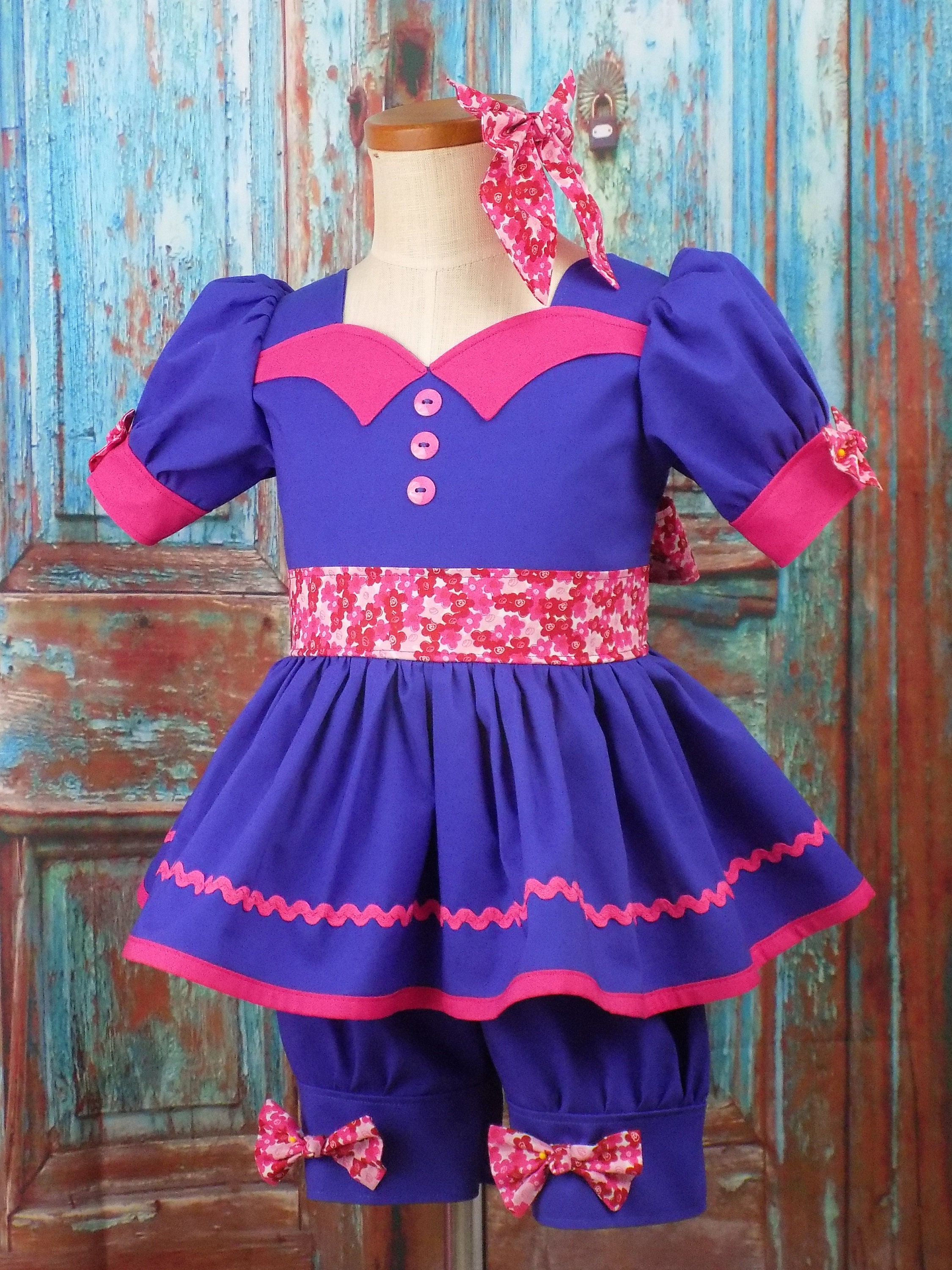 Girls Solid Casual Wear Outfit Pageant Outfit Toddler Casual - Etsy