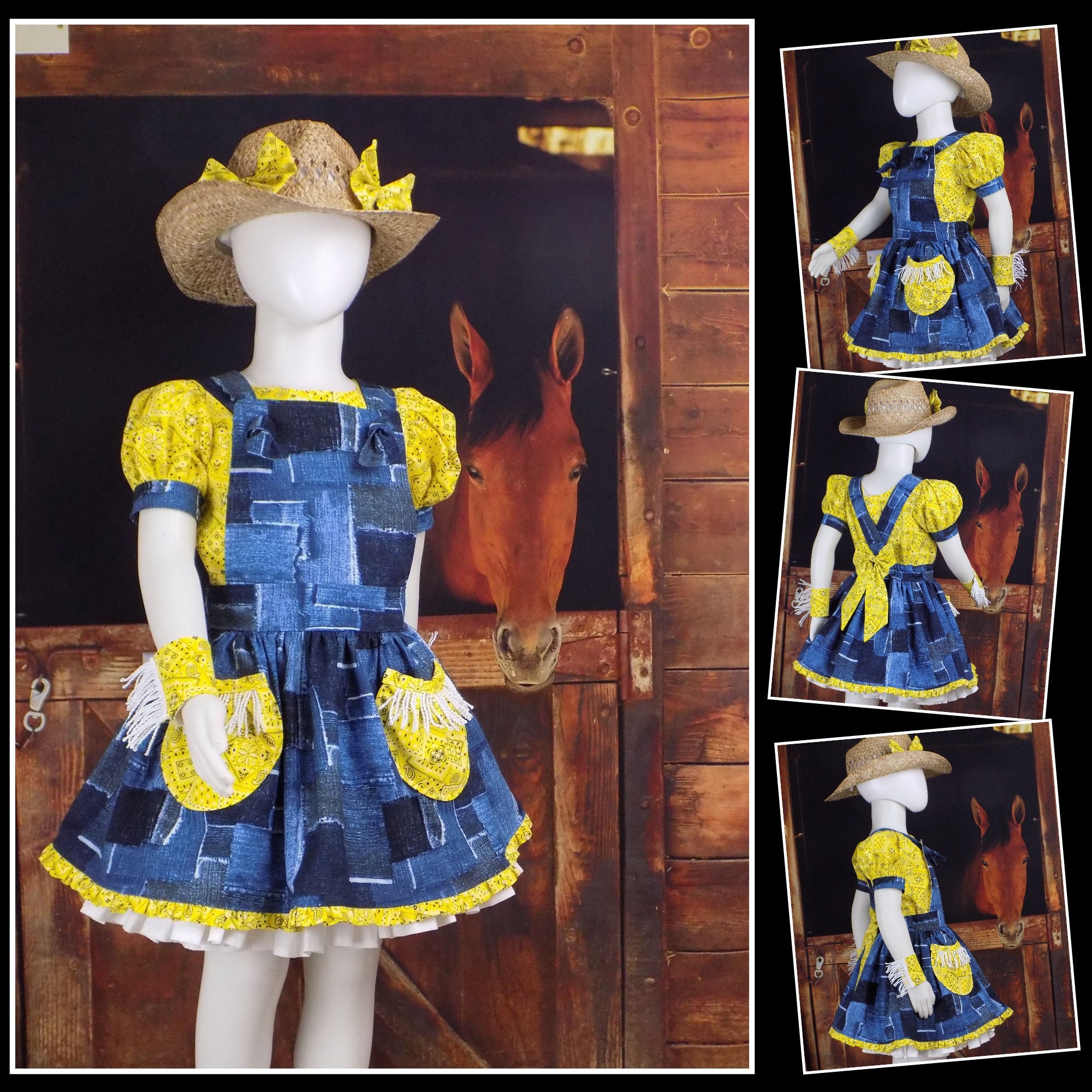 Western Wear Pageant Routine Western Pageant Outfit, Girl Western Dress, Country, Pageant, Denim ...