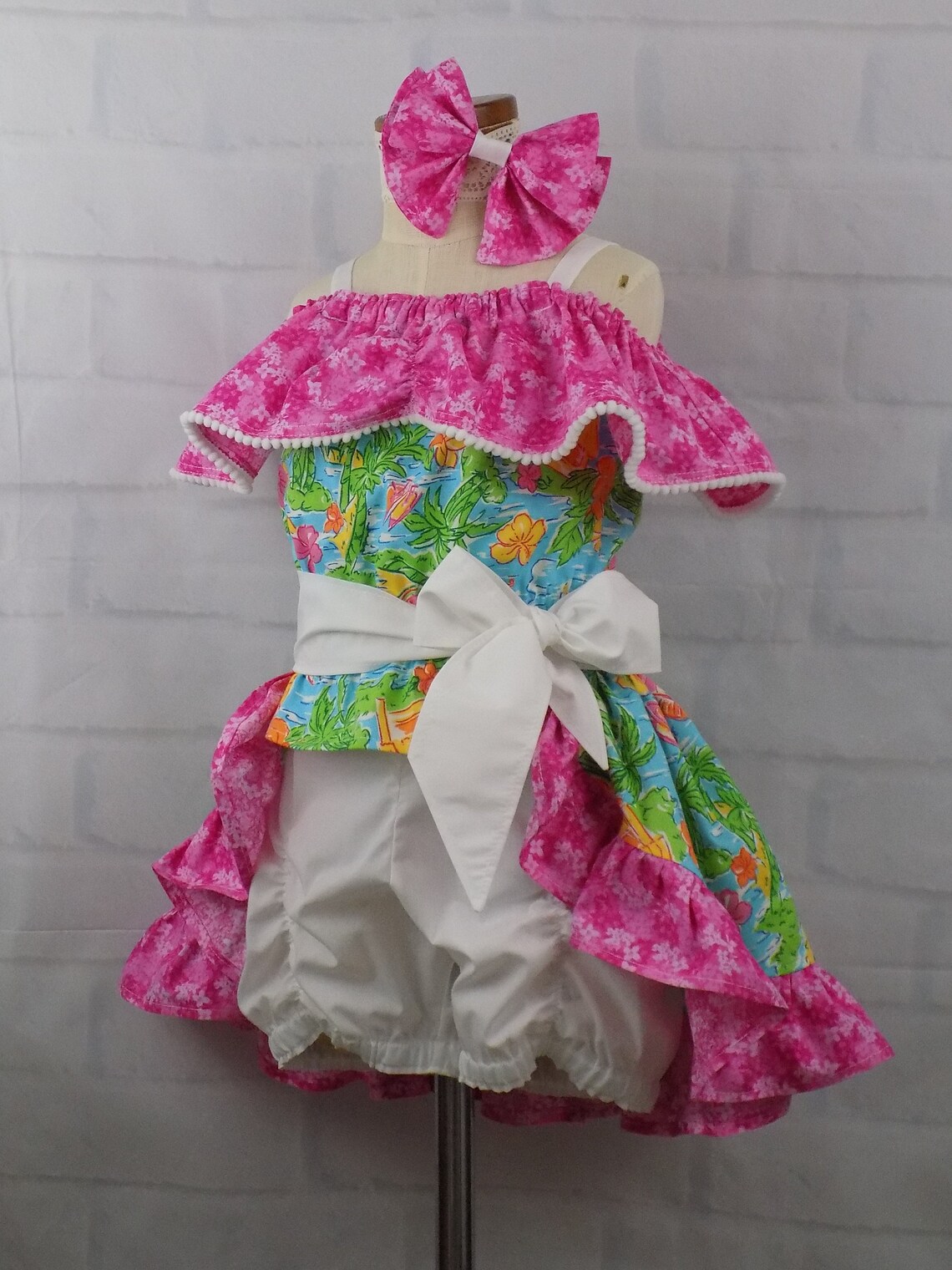 Girls Beach Outfit, Pageant OOC, Hawaiian Wear, Luau Theme, Casual Wear ...