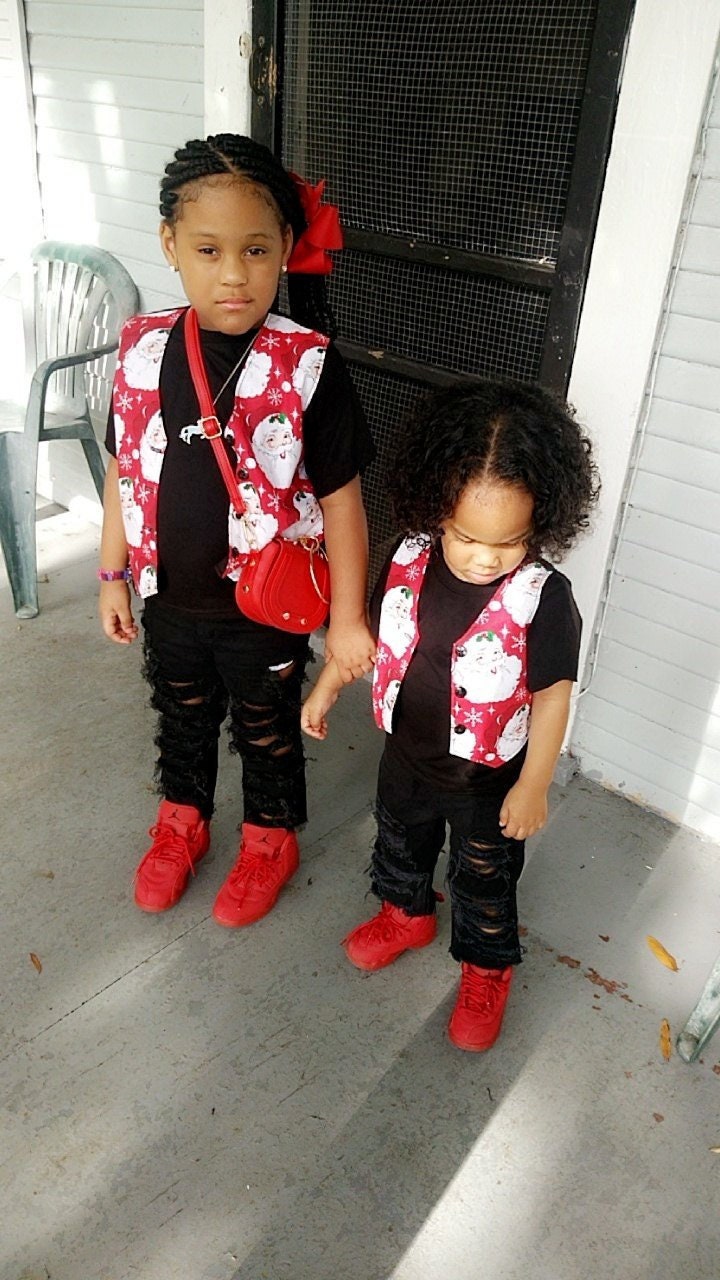 boys christmas vest