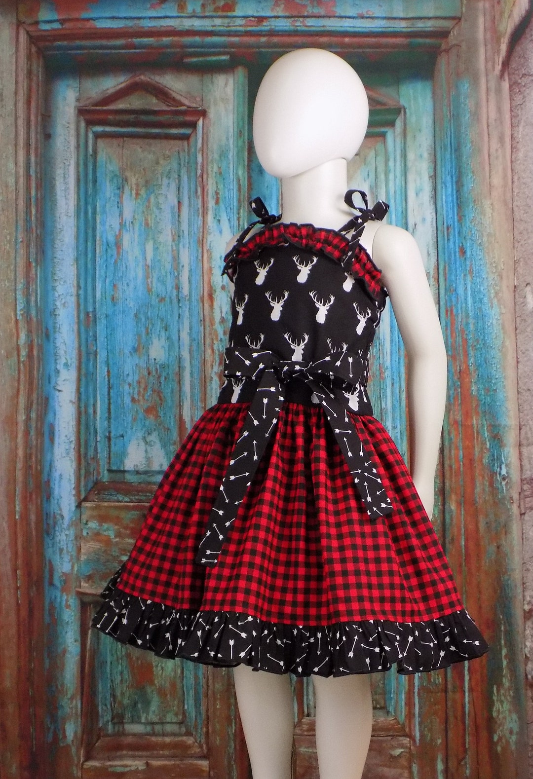 Vichy Robe Ado Fille 16 Ans Robe Vichy évasée NOIR Fille Kiabi