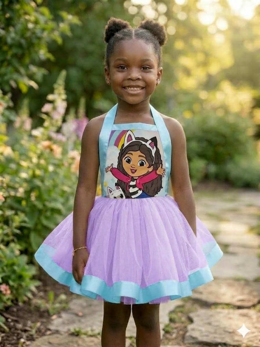 gabby's dollhouse birthday dress Gabby party Size:us 14 kiana Calvin Klein Women's Collared kind birthday outfit your