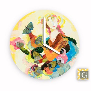 Wall Clock by GABBYClocks Crustaceans No 2