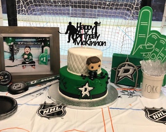 Hockey Birthday Cake Topper | Hockey Cake Topper| Hockey Birthday | Boy Birthday