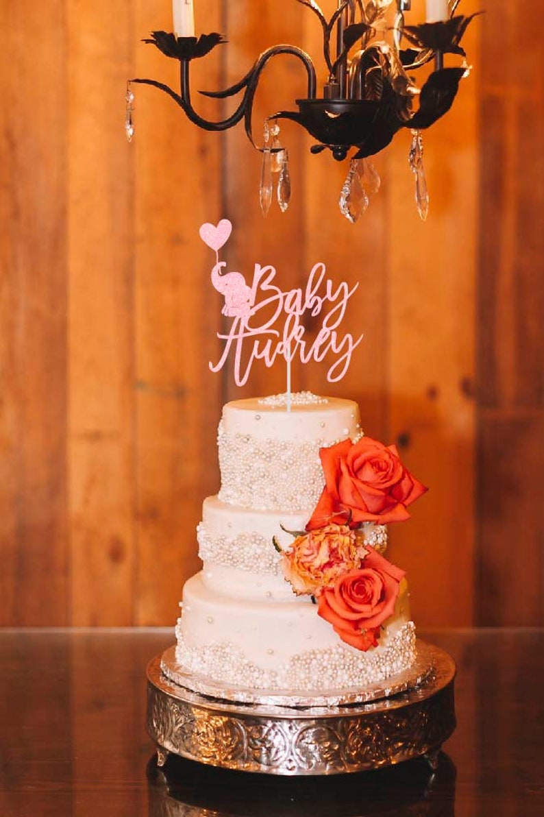 Personalized Baby Cake Topper Baby Shower Cake Topper Baby Etsy