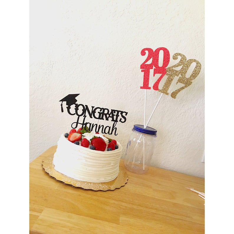 Graduation Cake Topper 2018 Personalized Graduation Cake Etsy