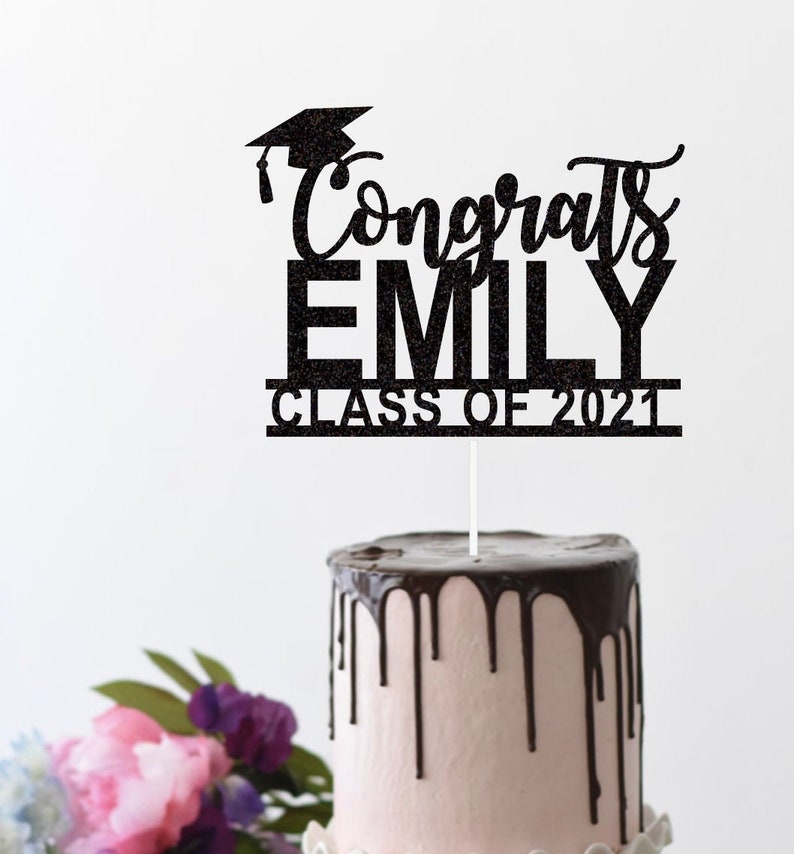 Download 2021 Graduation Cake Topper Personalized Graduation Cake ...