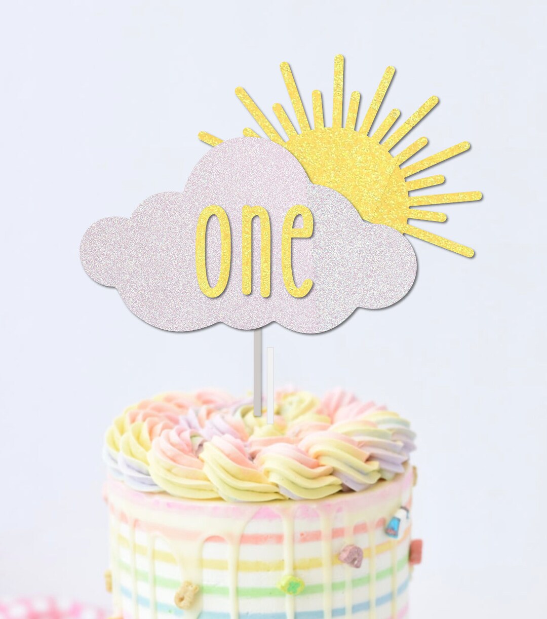 Sunshine One Cake Topper | First Birthday Decorations - Etsy