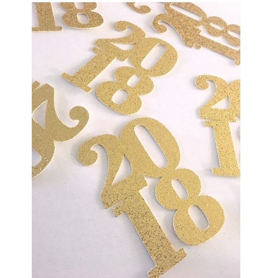 New Years Confetti New Years Eve Party Decorations 2020 Etsy