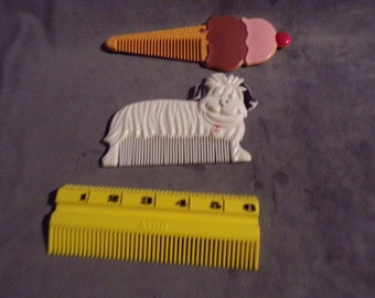 Vintage Avon Children's Combs