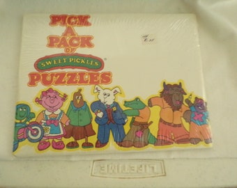 Vintage Avon Pick-A-Pack of Sweet Pickels Puzzle 1978