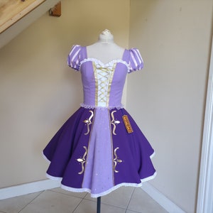 Cosplay dress, woman cosplay costume, purple princess style dress