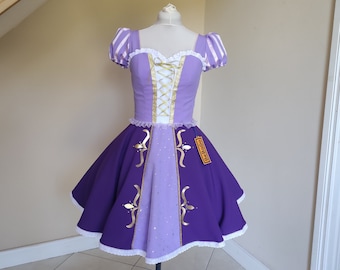Purple Princess Cosplay Costume Dress