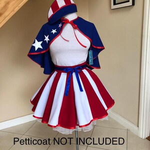 captain america retro dress Her Universe Marvel Captain America Halter Dress