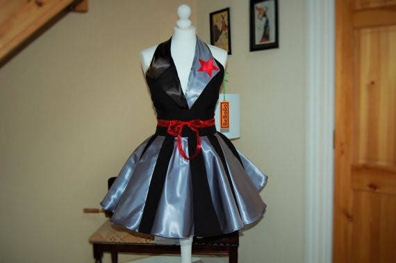 inspired by The Winter Soldier dress