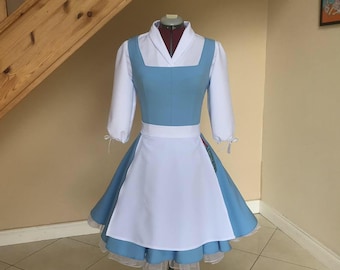princess polly baby blue dress Disney | Other | Belle Halloween Costume Size Xl 82