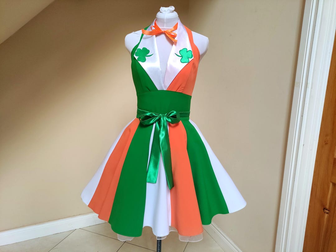 Costume Elegante Di St. Patrick Per Adulti Irlandesi Di Paddys Day - Foto 8