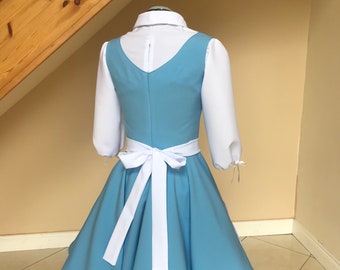 princess polly baby blue dress Blue Maid Uniform main image 1