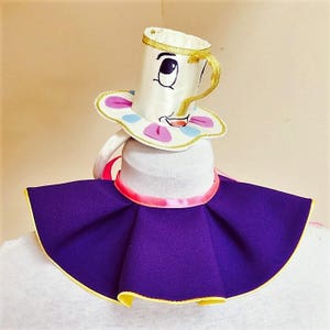 Tee cup headpiece , Halloween costume headpiece