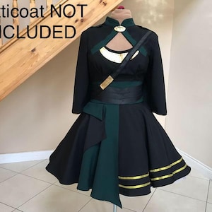 Cosplay dress,cosply Army style Lady dress , cosplay costume