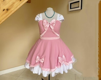 Pink princess adult dress, princess cosplay costume