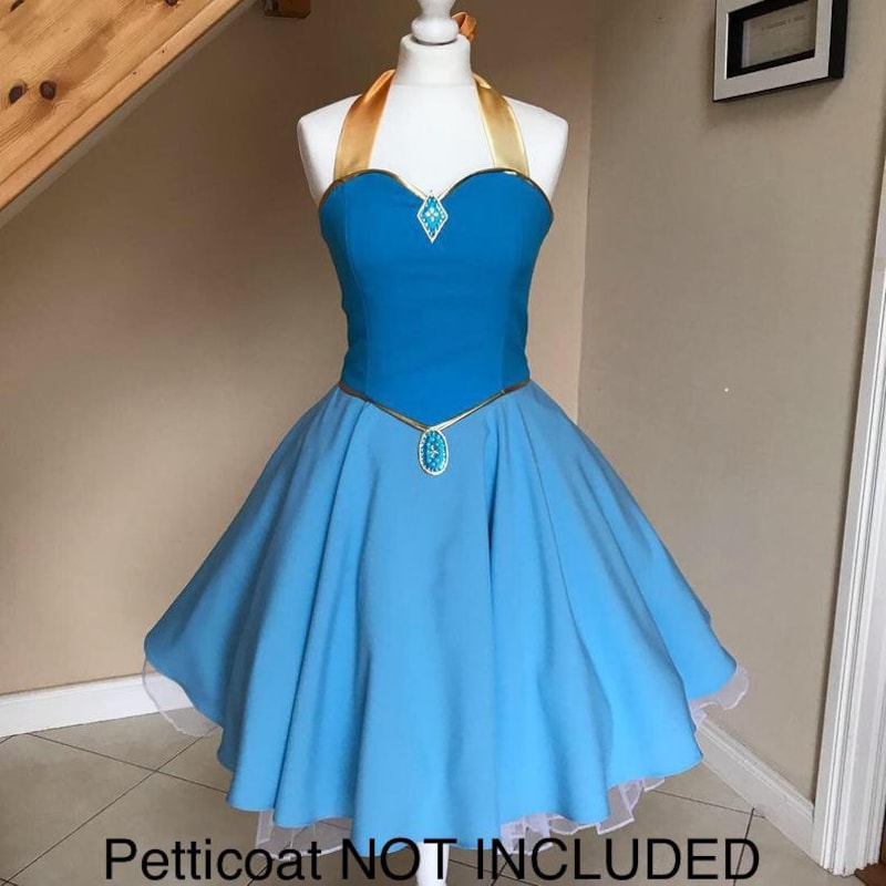 Deana Dress in Ice Blue