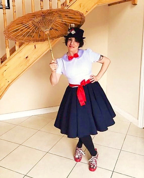mary poppins fancy dress plus size