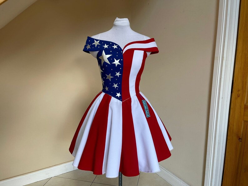 slim fit dress slacks American Flag Mini Dress – Thunderbird Rustic