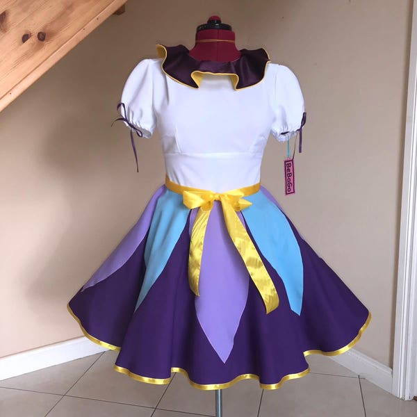 Cosplay costume,Cosplay dress,Mrs.Potts dress