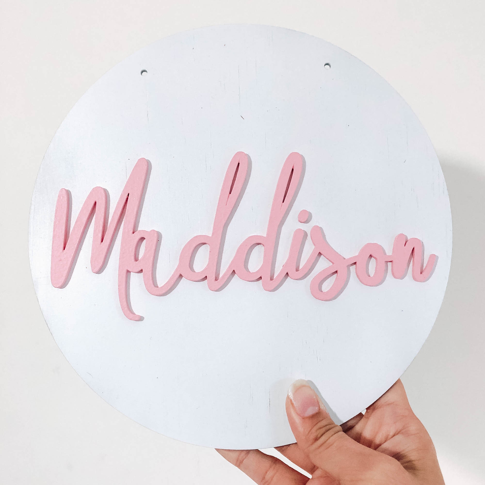 Baby Name Plaque for Nursery Scandinavian Wall Hanging Etsy Australia