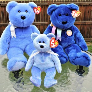 Clubby (tm) Clubby II (tm) Ty Inc (r) The Beanie Babies/Buddies Collection (tm) RARE ERRORS