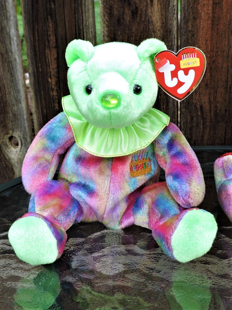 July August September Birthday Bears Ty Inc r the Birthday - Etsy