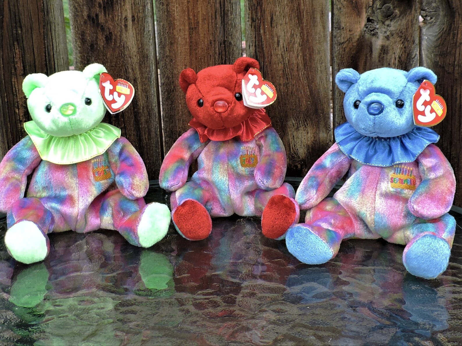 July August September Birthday Bears Ty Inc r the Birthday - Etsy