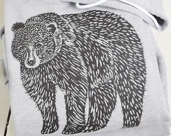 【 PROJECT】Camping Bear Sweatshirt Shop Adventure With Friends Hiking Bear Youth Hoodie