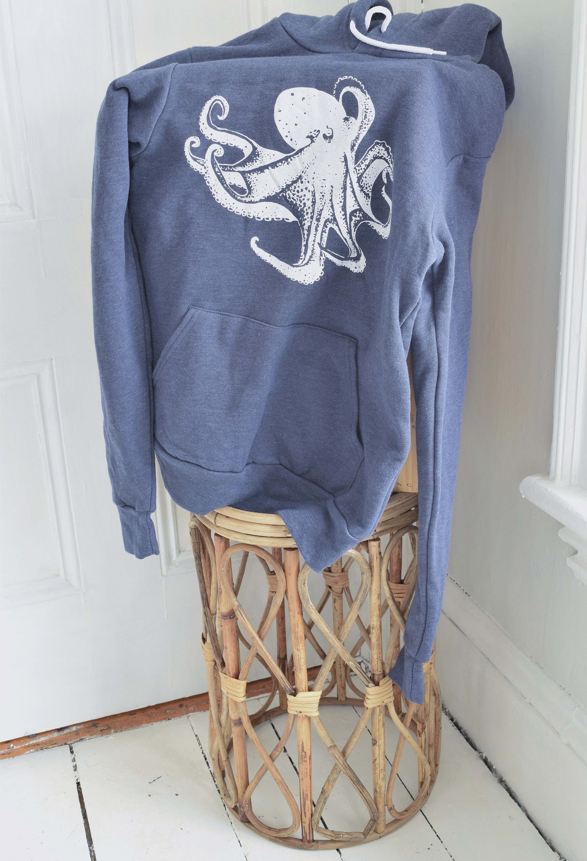 Octopus Hoodie Unisex Adult Sweatshirt Animal Print Pullover
