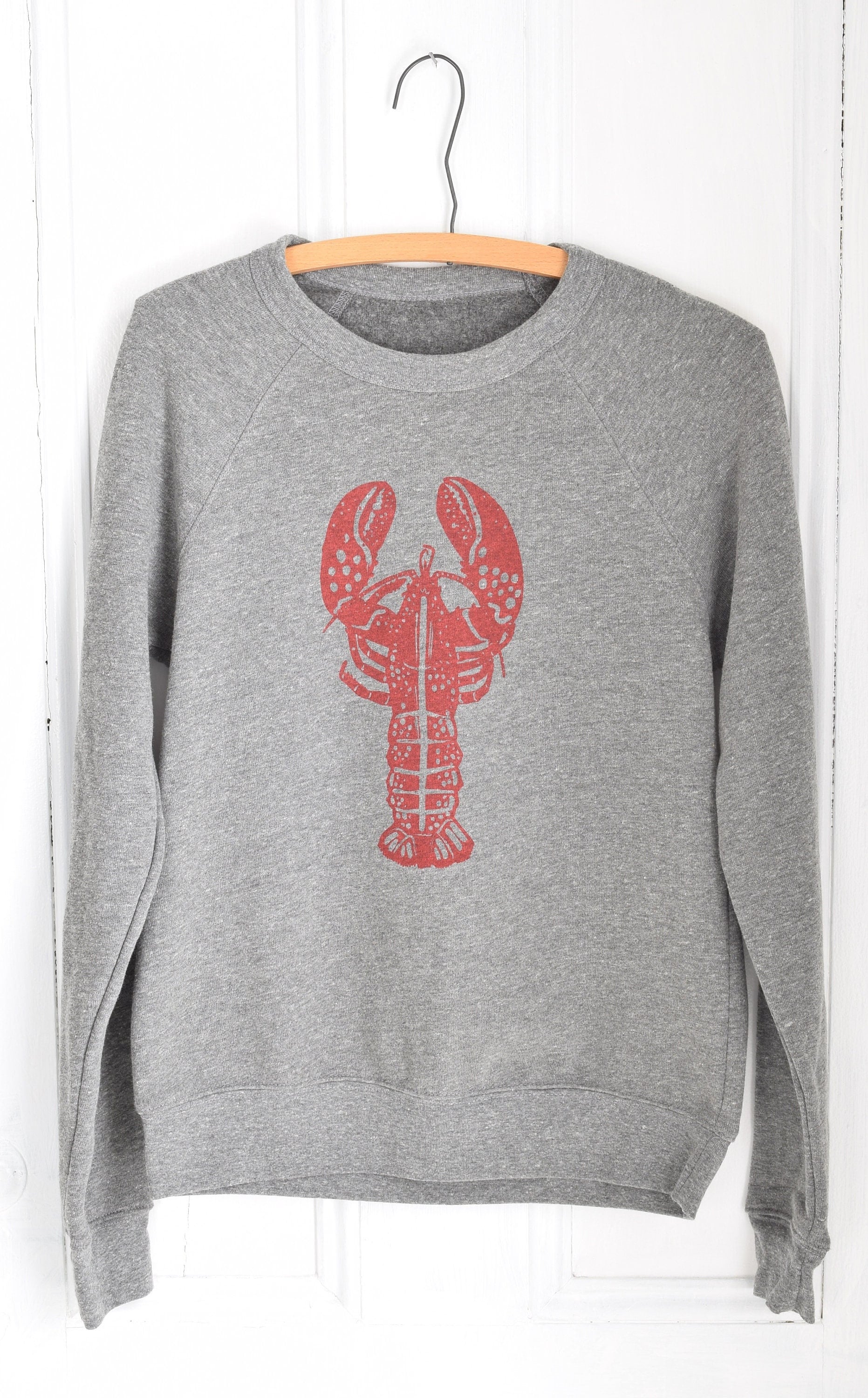 Lobster Sweatshirt Crewneck Sponge Fleece Unisex Adult Sweatshirt
