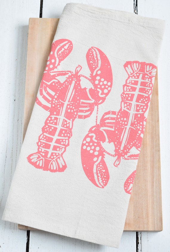 Lobster kitchen towels deals