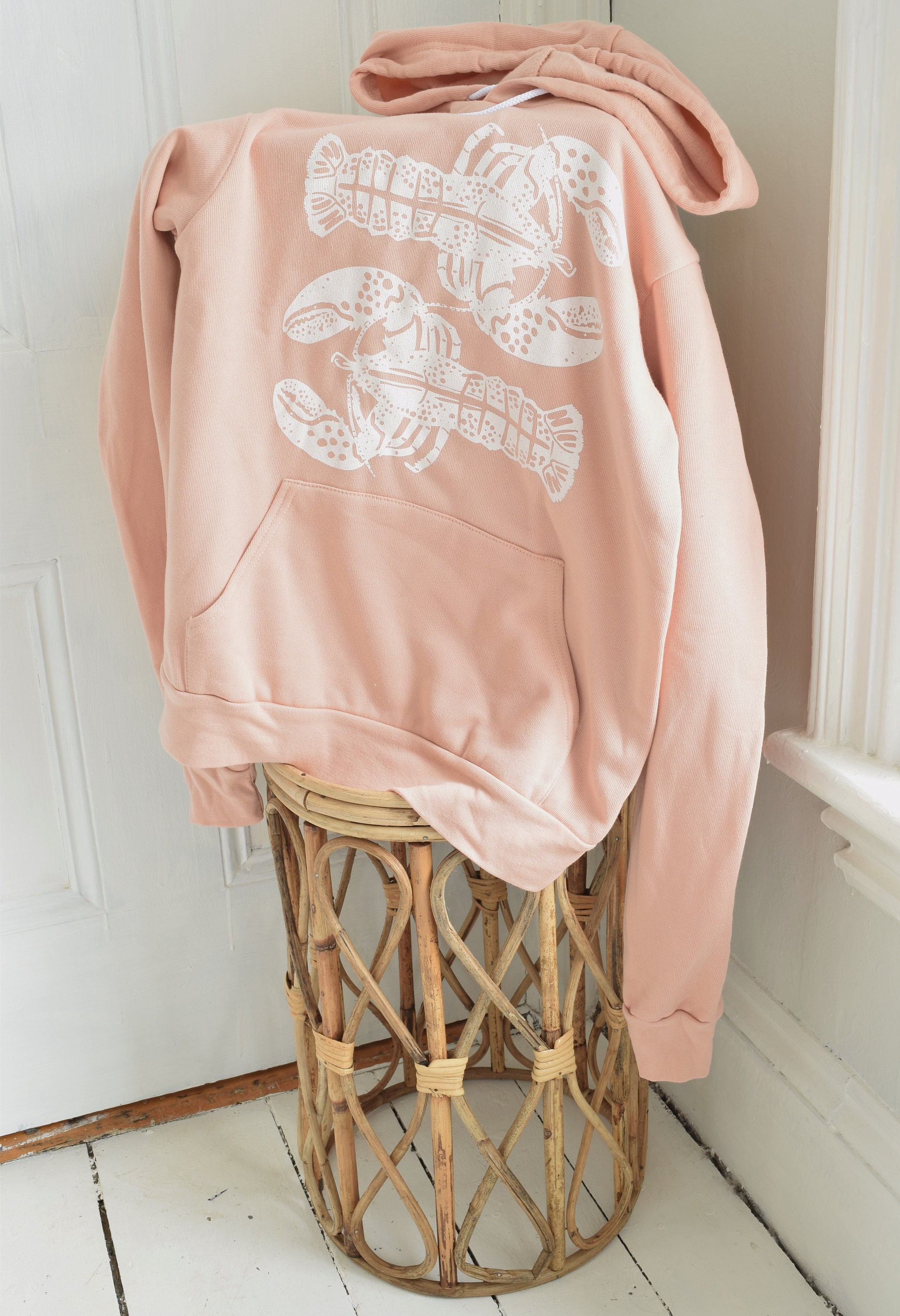 Lobster Hoodie - Unisex Adult Sweatshirt - Animal Print