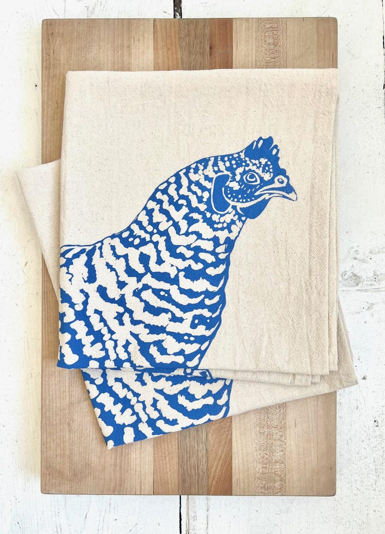 HearthandHarrow Chicken Tea Towel