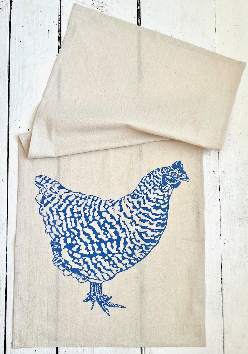HearthandHarrow Chicken Tea Towel - Thumbnail 2
