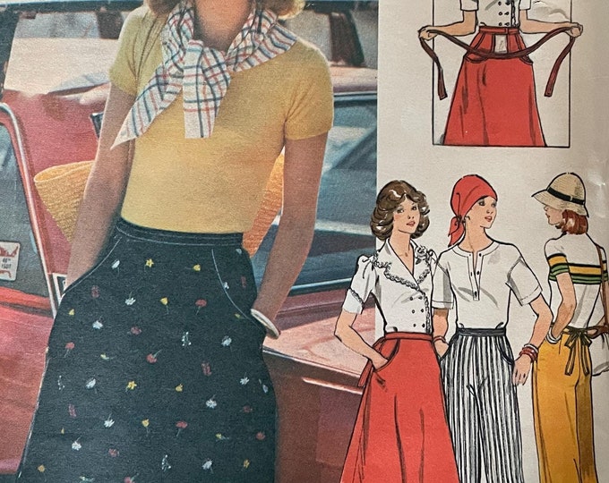 Butterick 4137 Pattern CUT Complete Vintage 1970s Fast Easy Flared ...