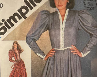 Vintage Gunne Sax Skirt // Jessica's Gunnies Button up Calico