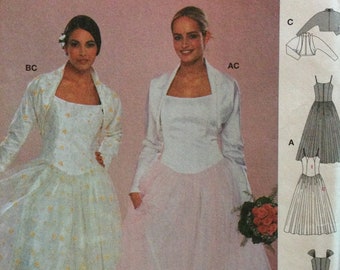 queen anne collar wedding dress