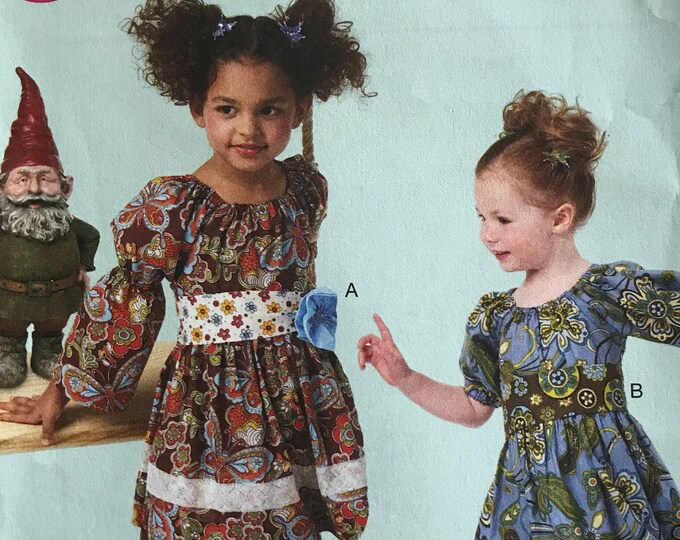 Mccalls M6594 6594 Pattern UNCUT Easy to Sew Ruffles and Lace Girls ...