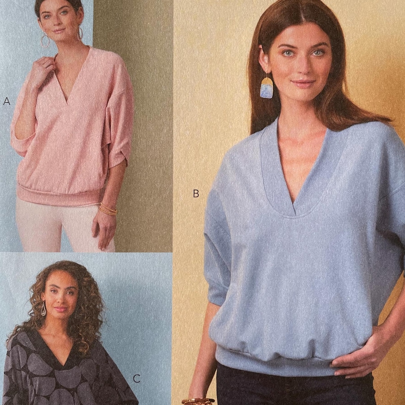 Banded Hem Shirt Patterns - Etsy