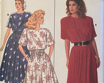 Butterick 3951 Pattern UNCUT 1980s Vintage Fast and Easy Long Sleeved ...