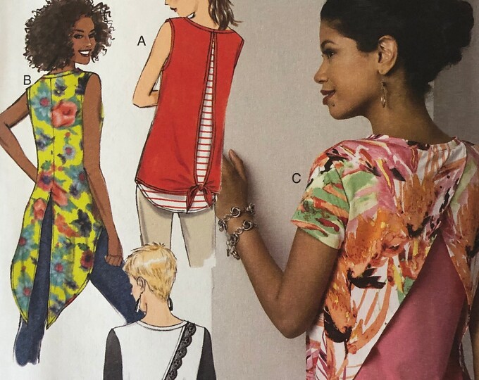 Vogue 8536 Pattern UNCUT Very Easy Stretch Knit Close Fitting T Shirt ...