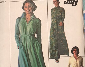 zippered caftan