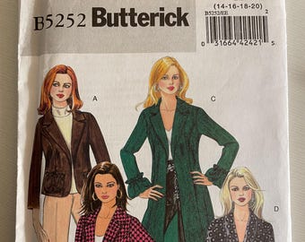 Vogue V1036 1036 Pattern UNCUT Today's Fit Sandra Betzina